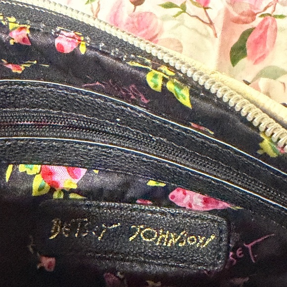 Betsey Johnson Pink Quilted Satchel with Tassel - Picture 8 of 10